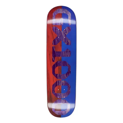GX1000 Split Wood Stain Red/Blue deck