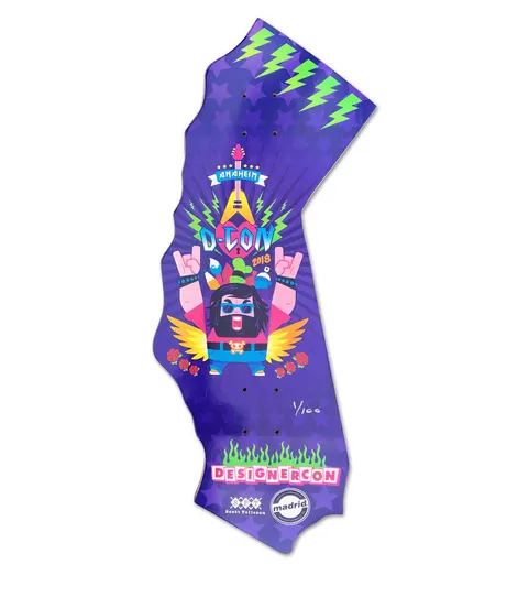 Madrid Factory Exclusive - DCON 2018 California Shape deck