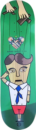 Madrid x Amigo Skate Cuba - Puppet Collab deck