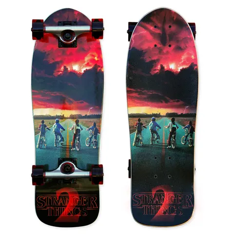 Madrid X Stranger Things - Road Mini Cruiser 25 deck