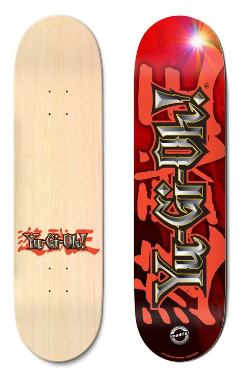 Madrid x Yu - Gi - Oh! Logo 8 deck