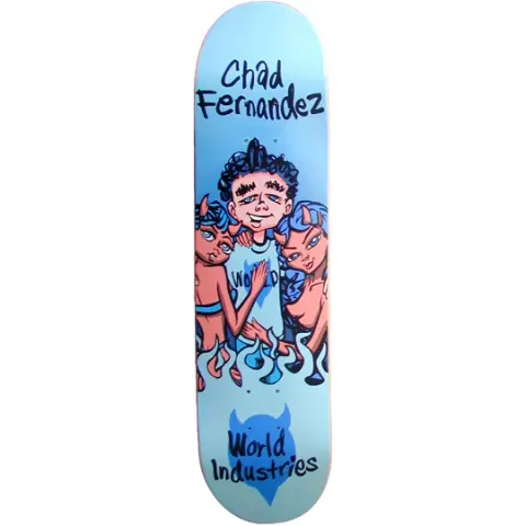 World Industries Chad Fernandez Hell Hos deck