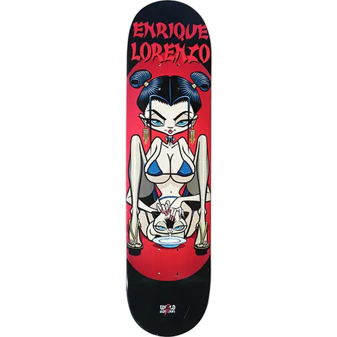 World Industries Enrique Lorenzo Pussycat deck