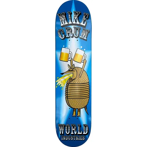 World Industries Mike Crum Armadillo deck