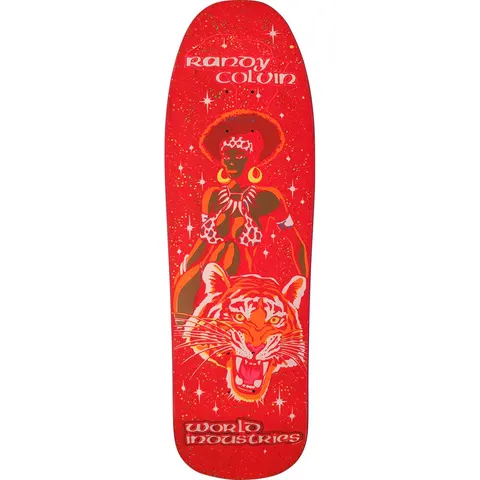 World Industries Randy Colvin Velvet Reissue (Orange Variant) deck