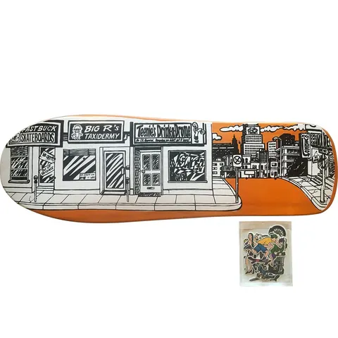 World Industries Stick-O-Rama reissue deck
