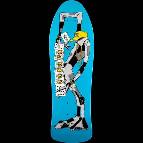 Powell Peralta Barbee Ragdoll Blue deck
