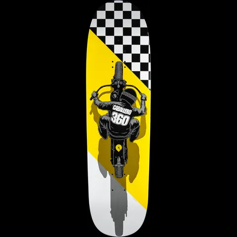 Powell Peralta Caballero Flat Track Funshape 203B K21 Yellow deck