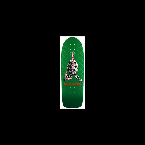 Powell Peralta Christmas Candy Cane Skull & Sword deck