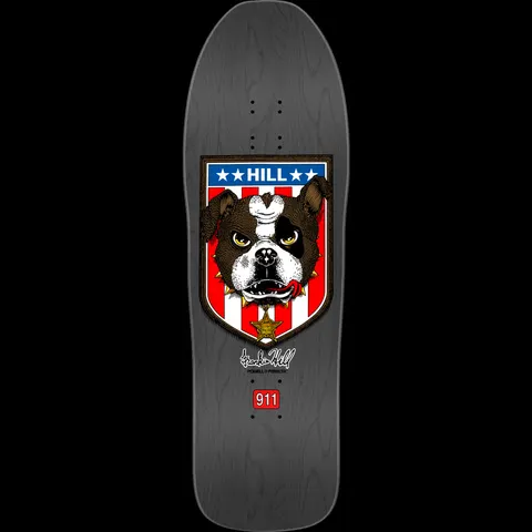 Powell Peralta Frankie Hill Bulldog Gray Stain deck