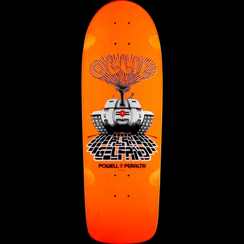 Powell Peralta Gelfand Ollie Tank Orange deck