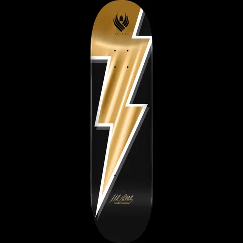 Powell Peralta Mike Vallely Lightning Bolt FLIGHT Gold Foil deck