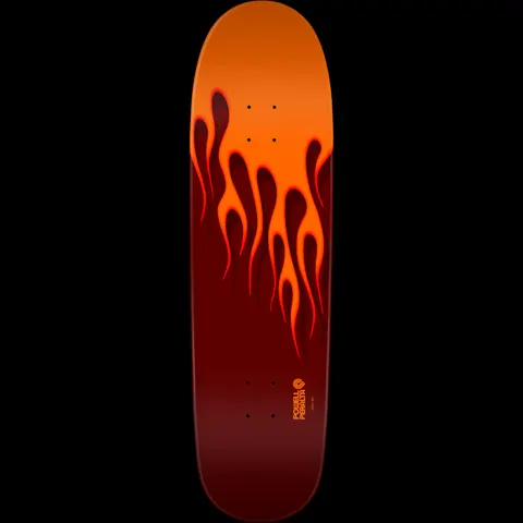 Powell Peralta NITRO Hot Rod Flames Orange/Red deck