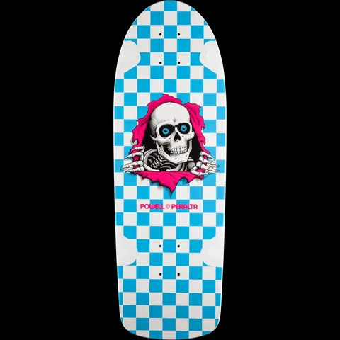 Powell Peralta OG Ripper Wht/Turq deck