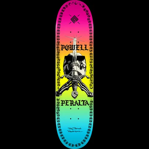 Powell Peralta Skull And Sword Chainz Colby - Shape 248 deck