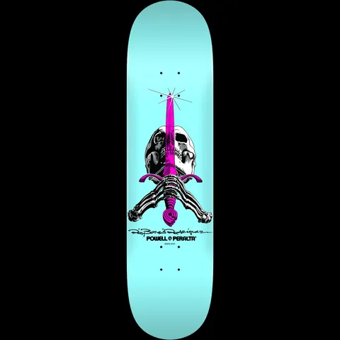 Powell Peralta Skull and Sword Pastel Blue 242 K20 deck