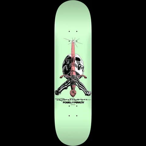 Powell Peralta Skull and Sword Pastel Green 246 K21 deck