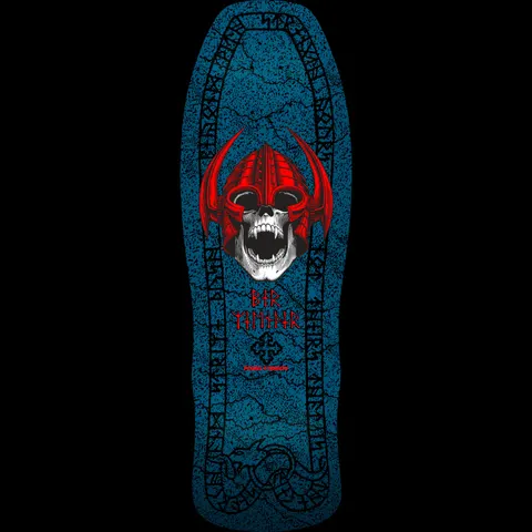 Powell Peralta Welinder Nordic Skull Blue deck