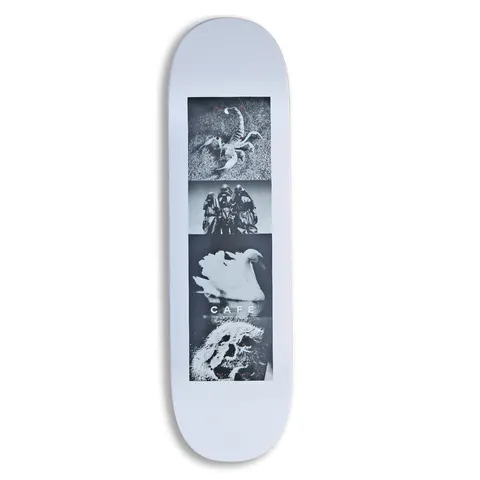 Skateboard Cafe Layth Sami Swan (White) deck