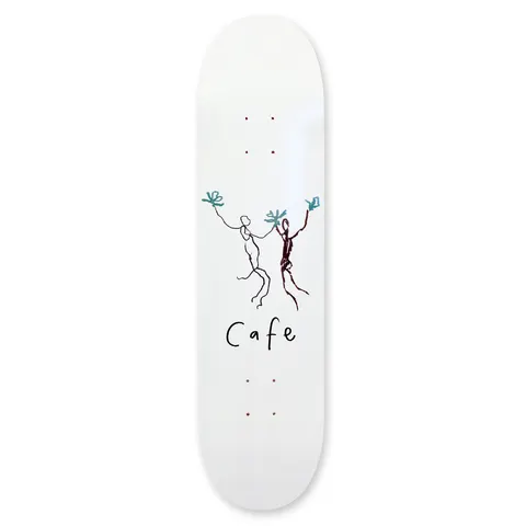 Skateboard Cafe Unity White deck