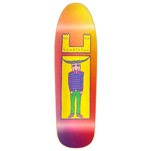 New Deal Ed Templeton Bullman HT Neon deck