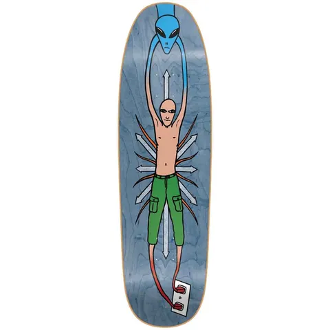 New Deal Vallely Alien Screenprinted Assorted Veneer deck
