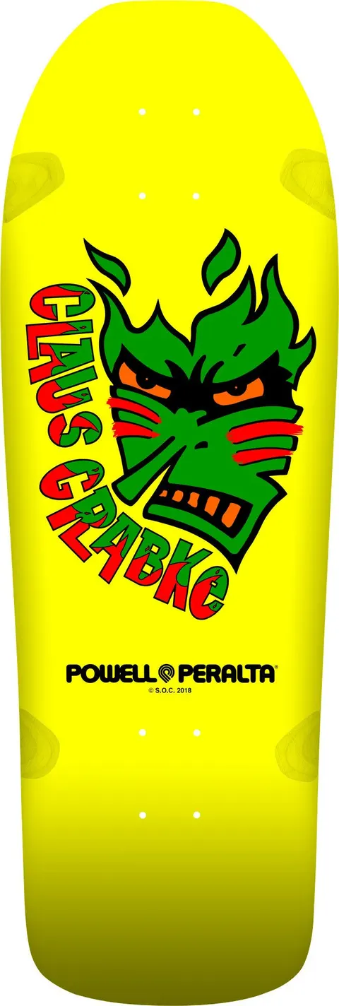 Powell Peralta Claus Grabke Yellow deck