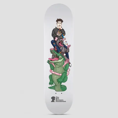 Slam City Ben Raemers Foundation x Slam City x Lost Art 8.25 deck