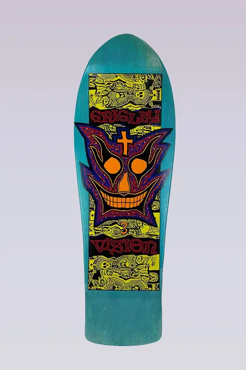 Vision Street Wear Grigley III - Turquoise Stain deck