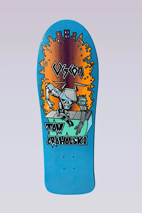 Vision Street Wear Limited Groholski Robot - Special Pearl - Hall of Fame - Blue Pearl deck