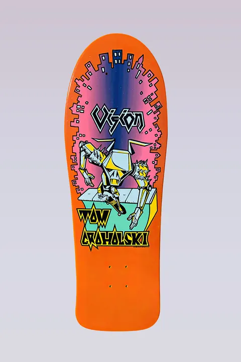 Vision Street Wear Limited Groholski Robot - Special Pearl - Hall of Fame - Orange Pearl deck