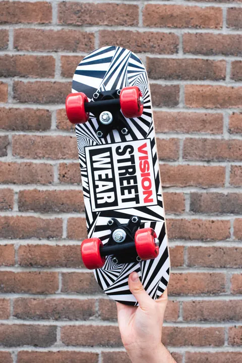 Vision Street Wear MINI - BLACK/WHITE deck