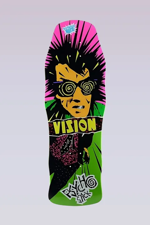 Vision Street Wear Original Psycho Stick - Lime deck