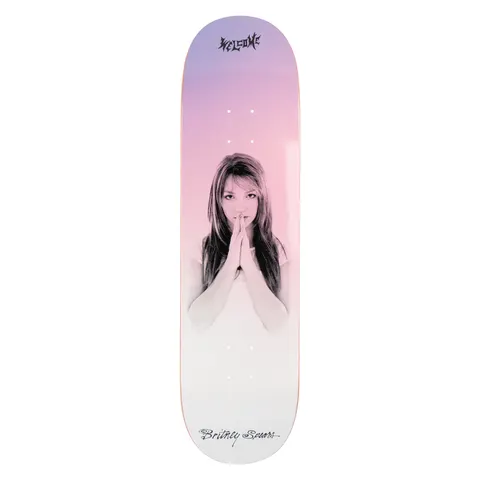 Welcome Britney Spears X Welcome - Believe on Popsicle - Pearl Fade deck