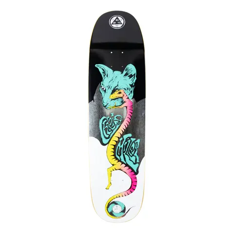 Welcome Chris Miller Left Eye on Catblood 2.0 - Black/White - 8.75 deck