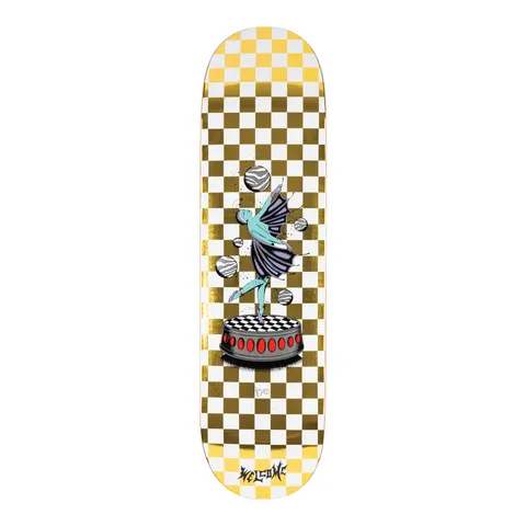 Welcome Ryan Reyes Dancer on Popsicle - White/Gold Foil deck