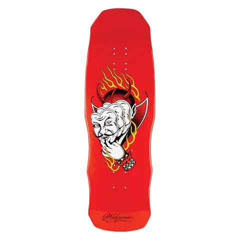 Welcome Diablo On Dark Lord - Red Dip - 9.85 deck
