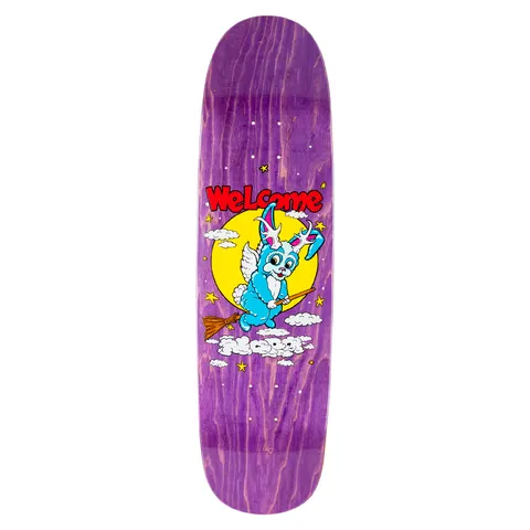 Welcome Nora Vasconcellos Full Moon on Sphynx - Purple Stain deck