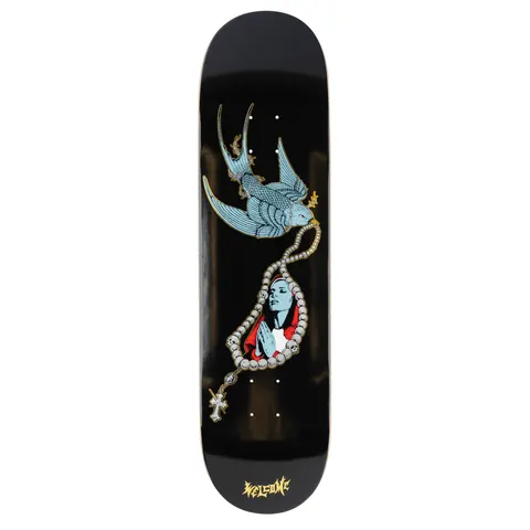 Welcome Rosary on Popsicle - Black/Gold Foil deck