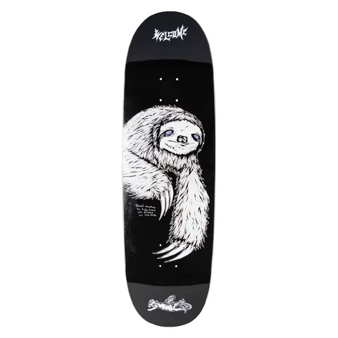 Welcome Sloth on Boline 2.0 - Black/White deck