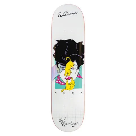 Welcome Nora Vasconcellos Special Effects on Popsicle - White/Prism deck